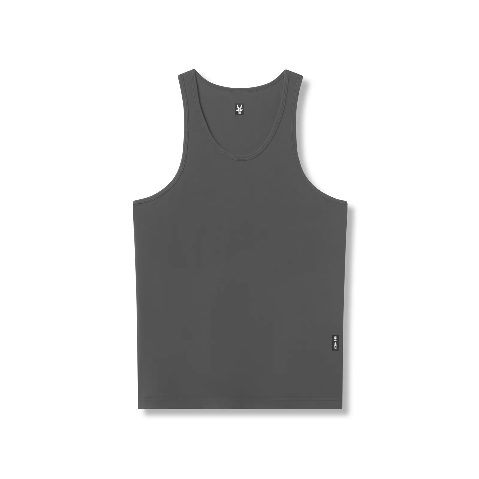 0924. Supima® Essential Slim Tank - Space Grey