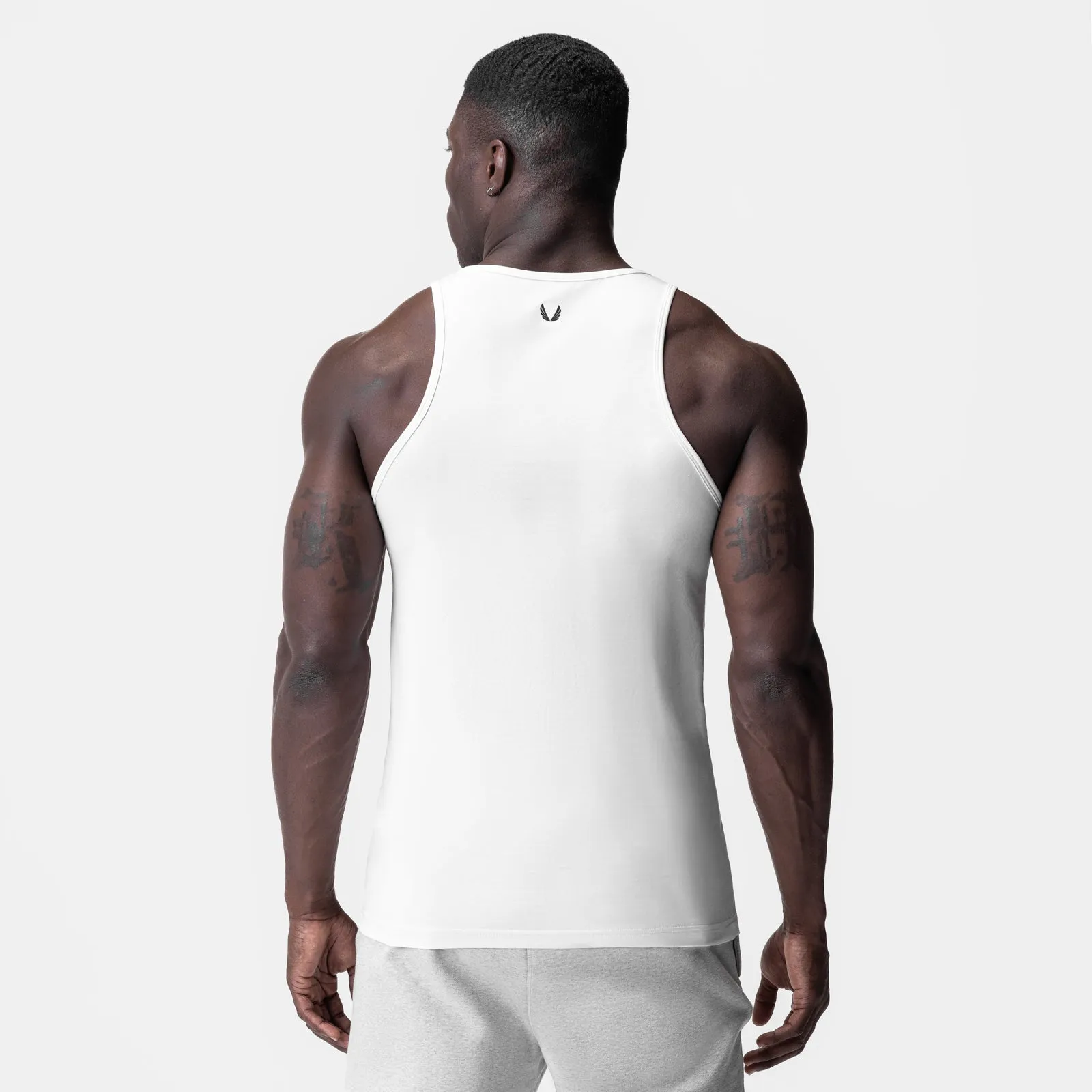 0924. Supima® Essential Slim Tank - White