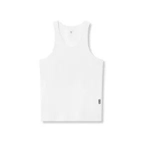 0924. Supima® Essential Slim Tank - White