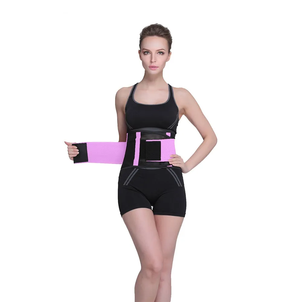 11 Colors S-2XL Unisex Breathable Thin Xtreme Power Belt  Slimming Thermo Shaper Waist Shaper Cincher Trainer