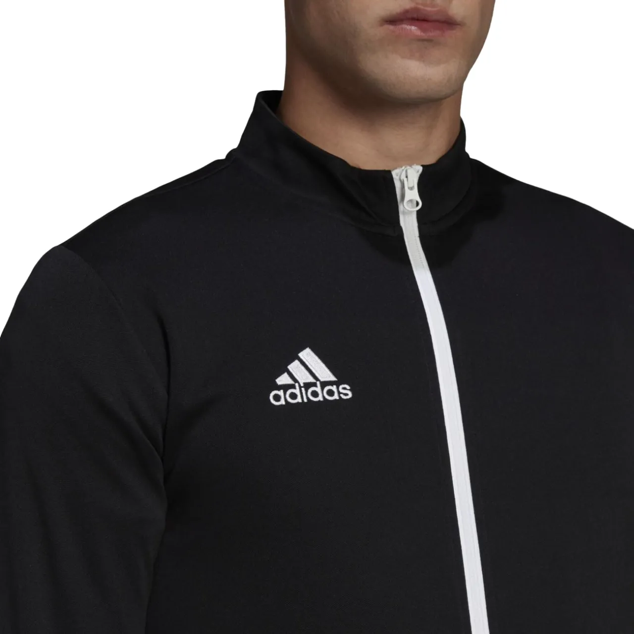 2 x Adidas Mens Entrada 22 Track Top Black/White Football Jacket