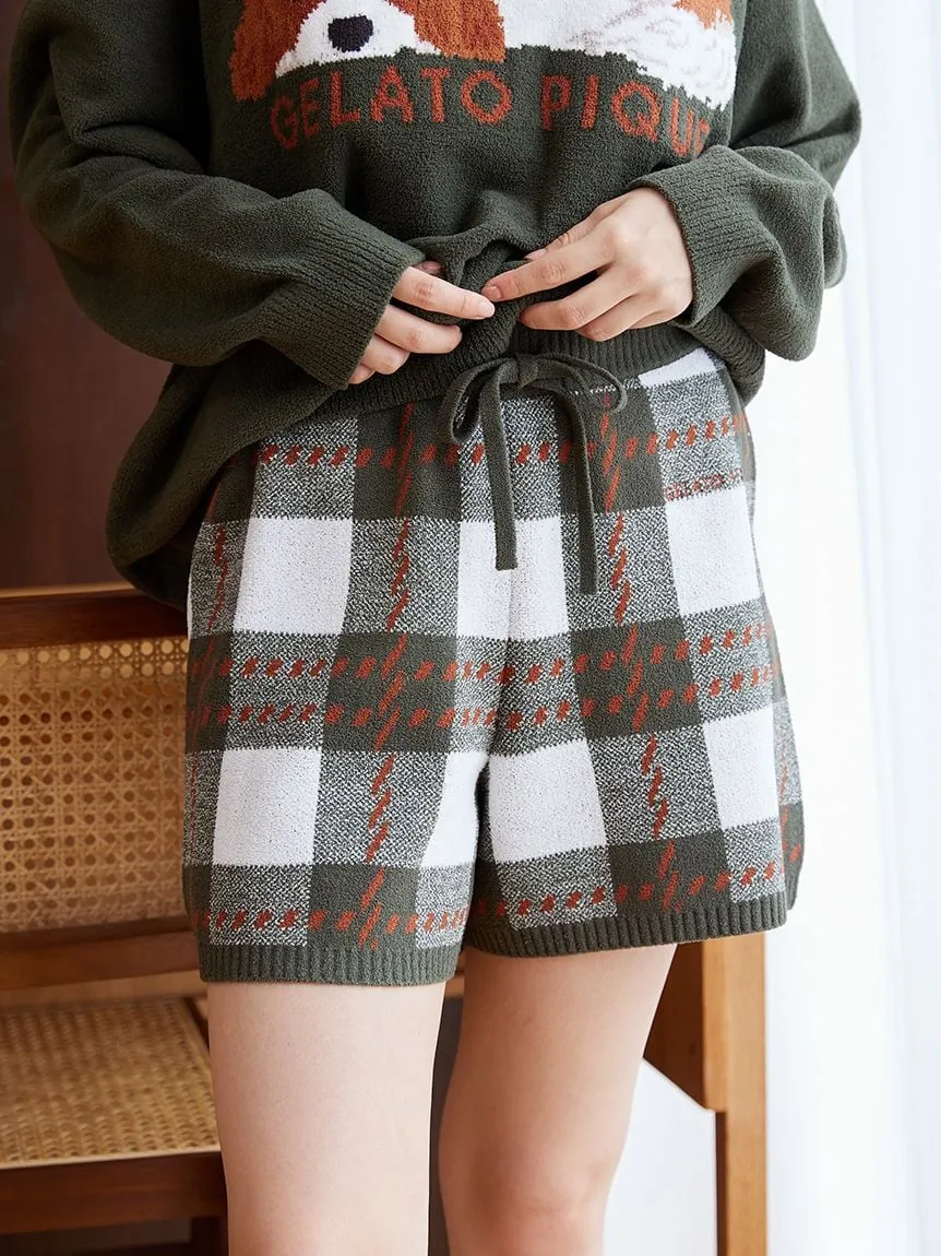 Air Moco SLEEPING DOG Jacquard Pullover & Shorts SET