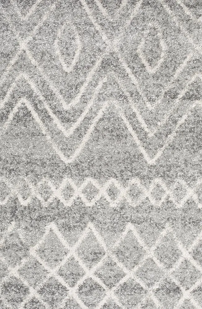 Aladdin Abby Silver Tribal Rug