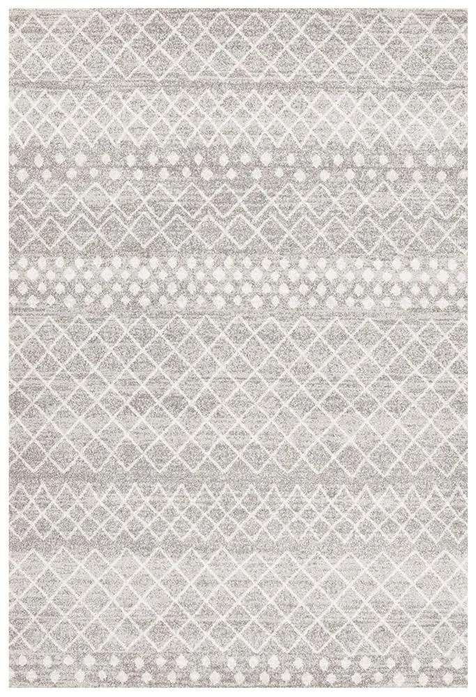 Aladdin Abby Silver Tribal Rug