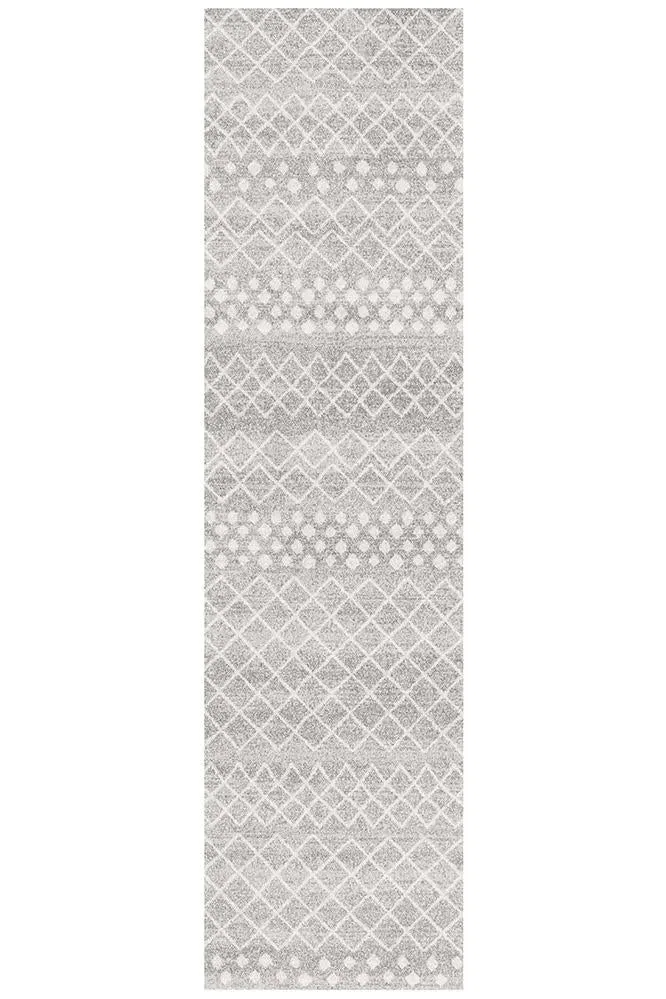 Aladdin Abby Silver Tribal Rug