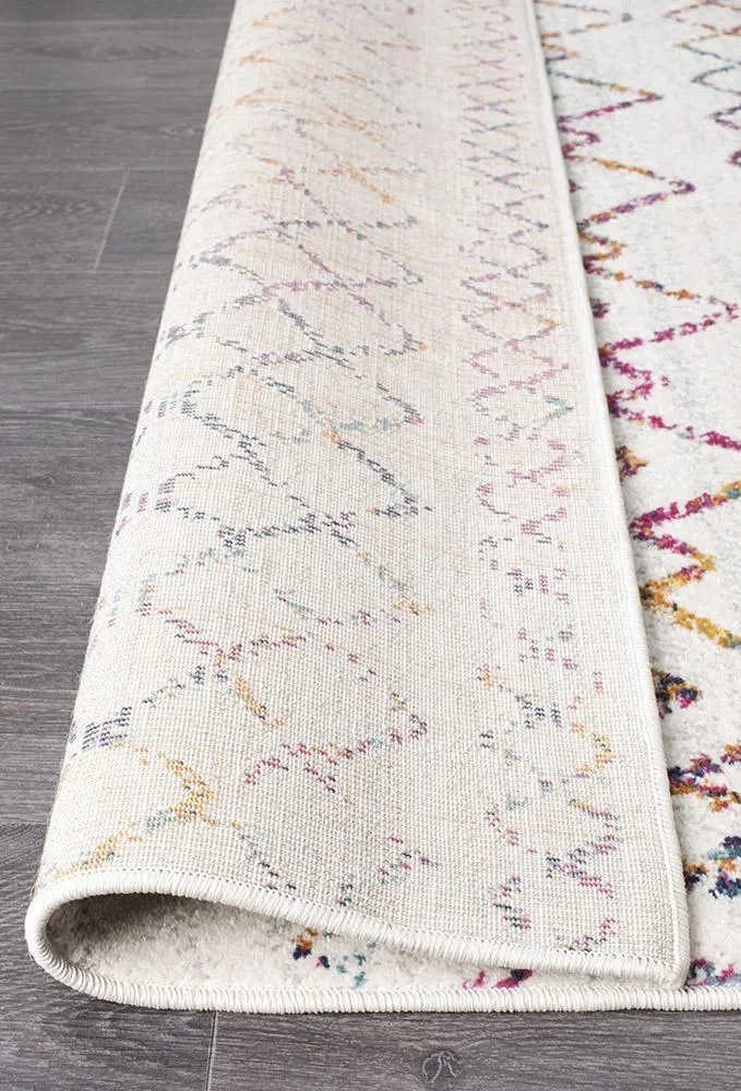 Aladdin Iman Multi Rustic Tribal Rug