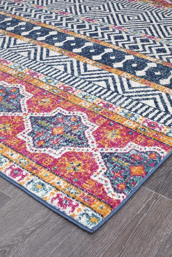 Aladdin Layla Multi Tribal Runner Rug