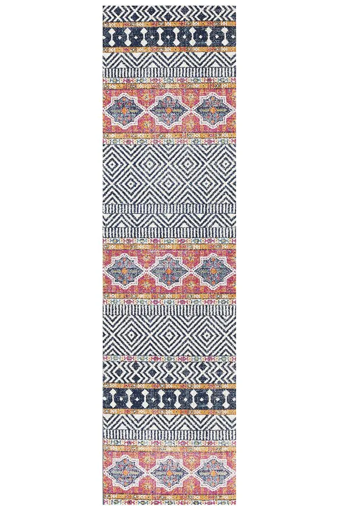 Aladdin Layla Multi Tribal Runner Rug