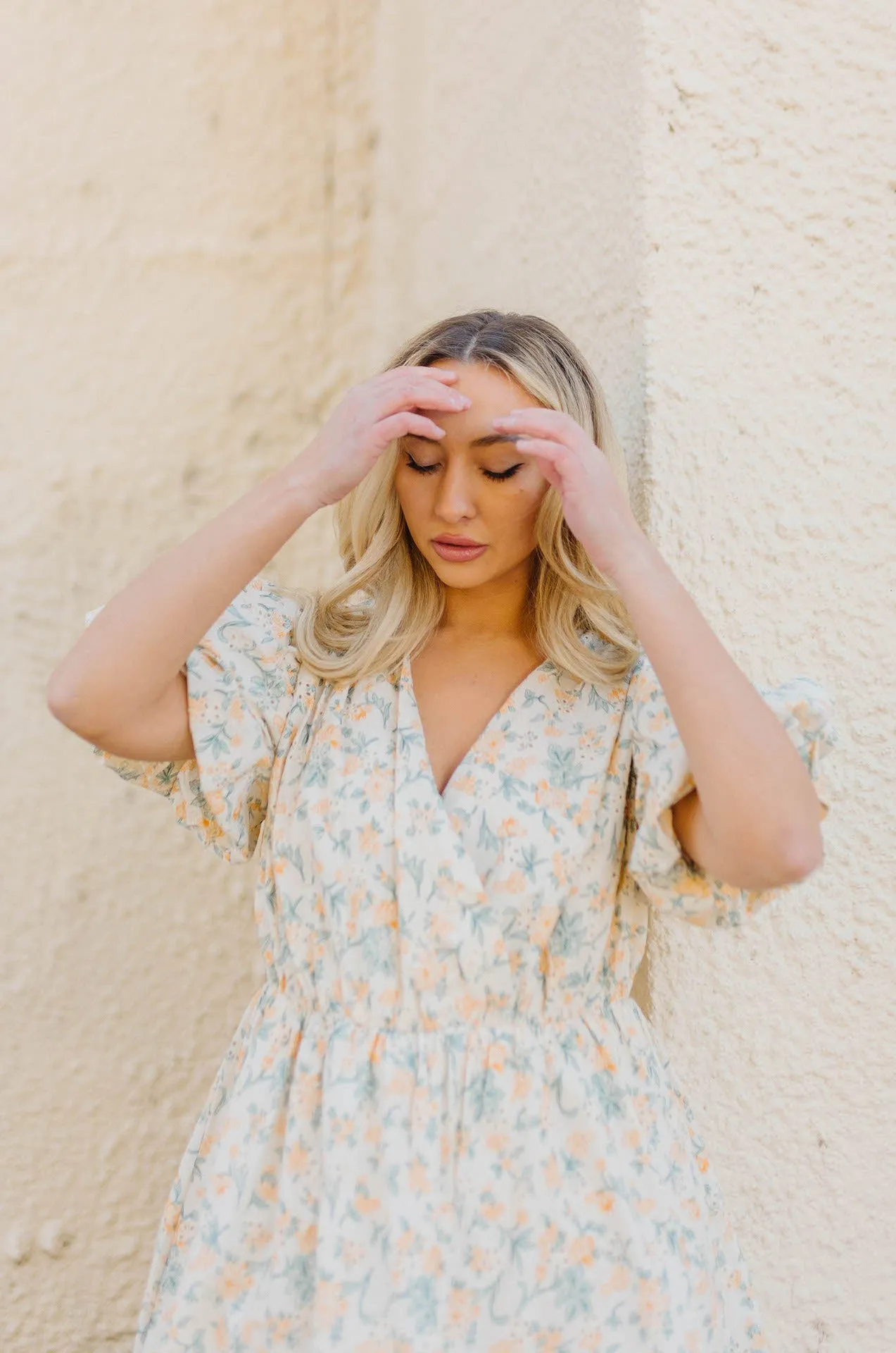 Alexis Floral Embroidered Bubble Mini Dress