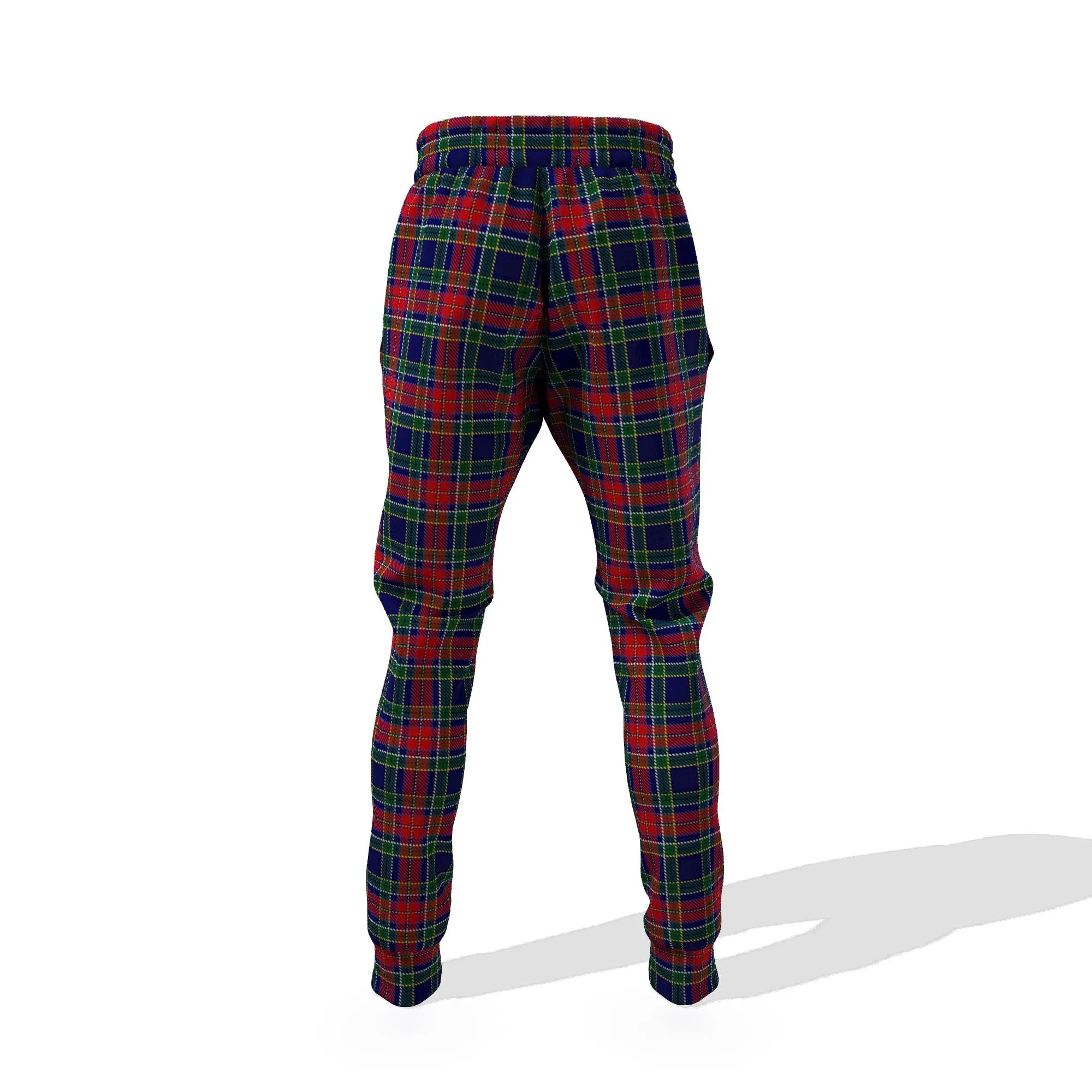 Allison Red Tartan Joggers Pants