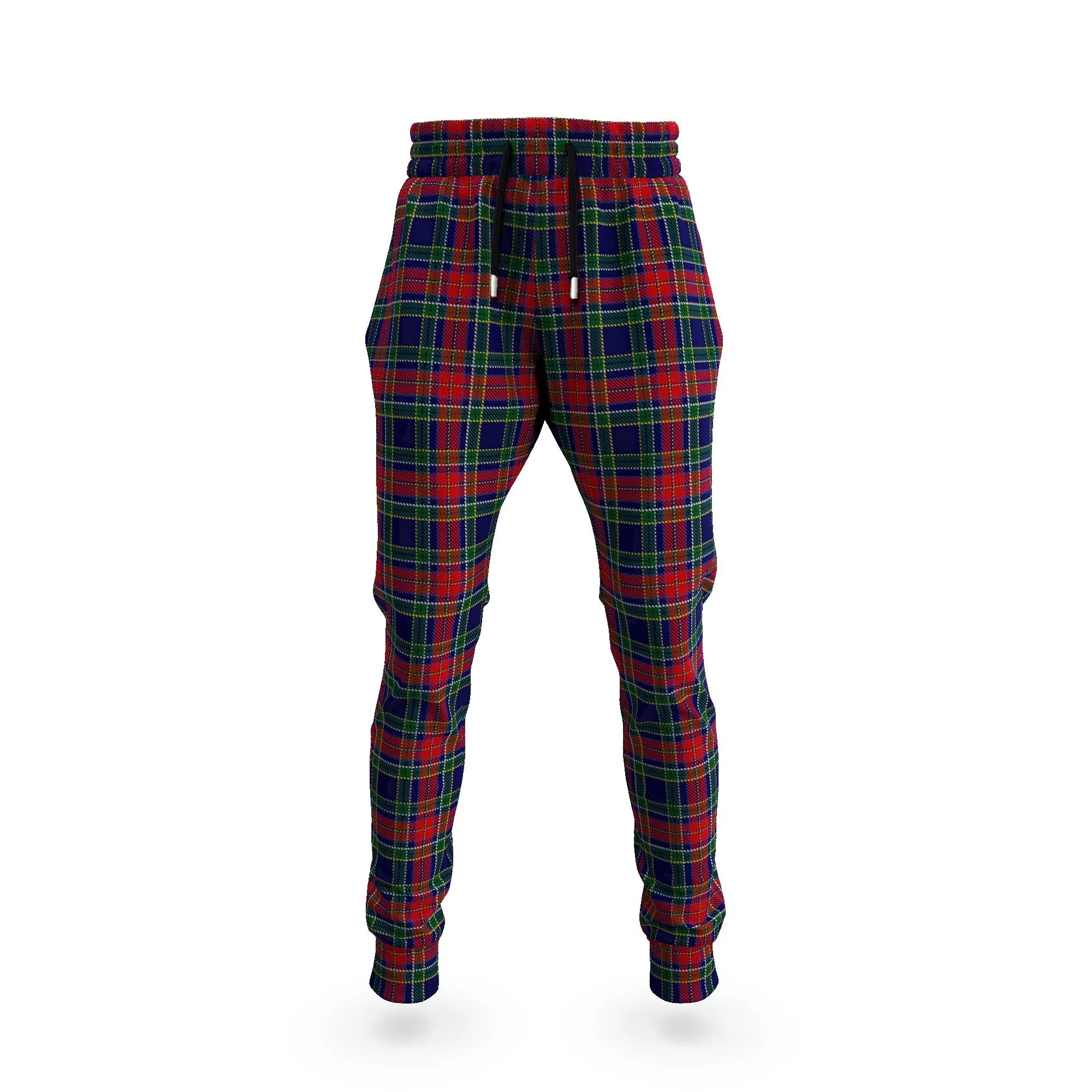 Allison Red Tartan Joggers Pants