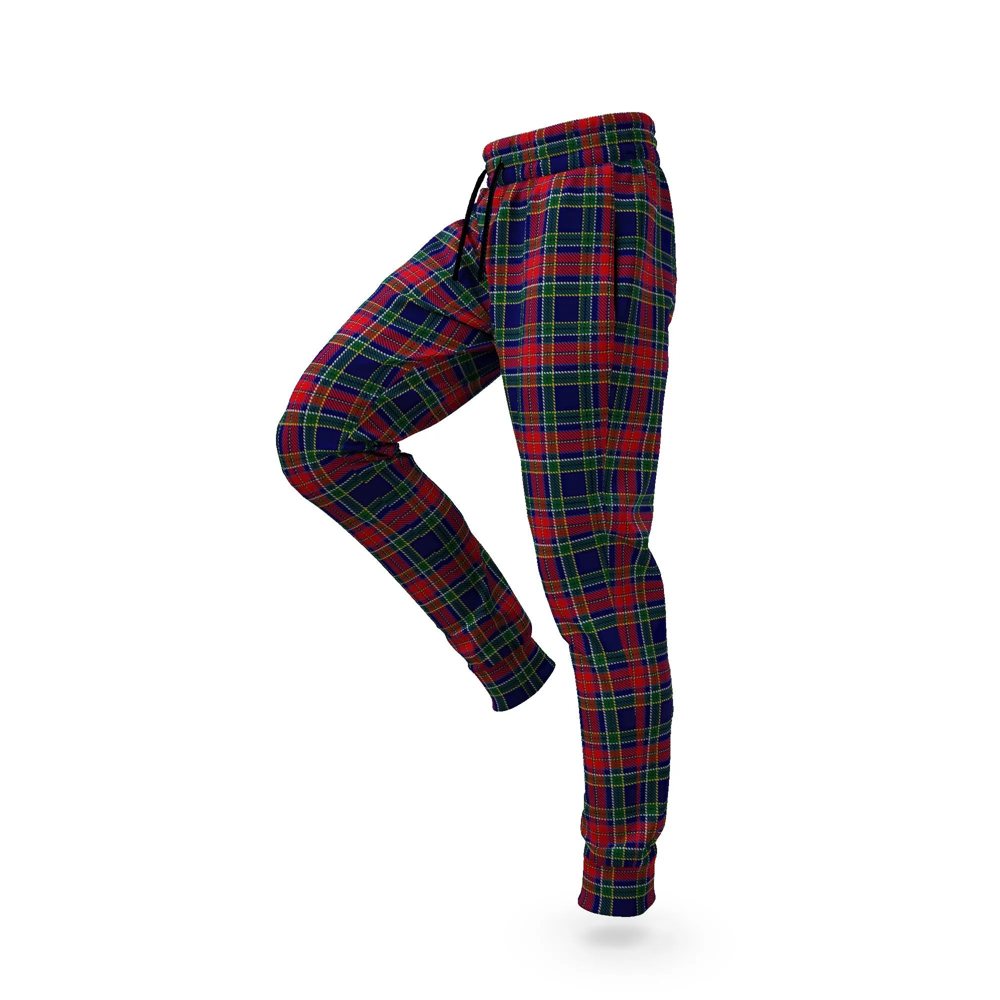 Allison Red Tartan Joggers Pants