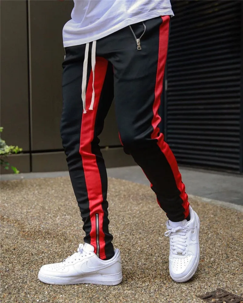 Antonios Striped Fit Joggers Men