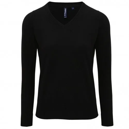 Asquith And Fox Womens/Ladies V-Neck Sweater