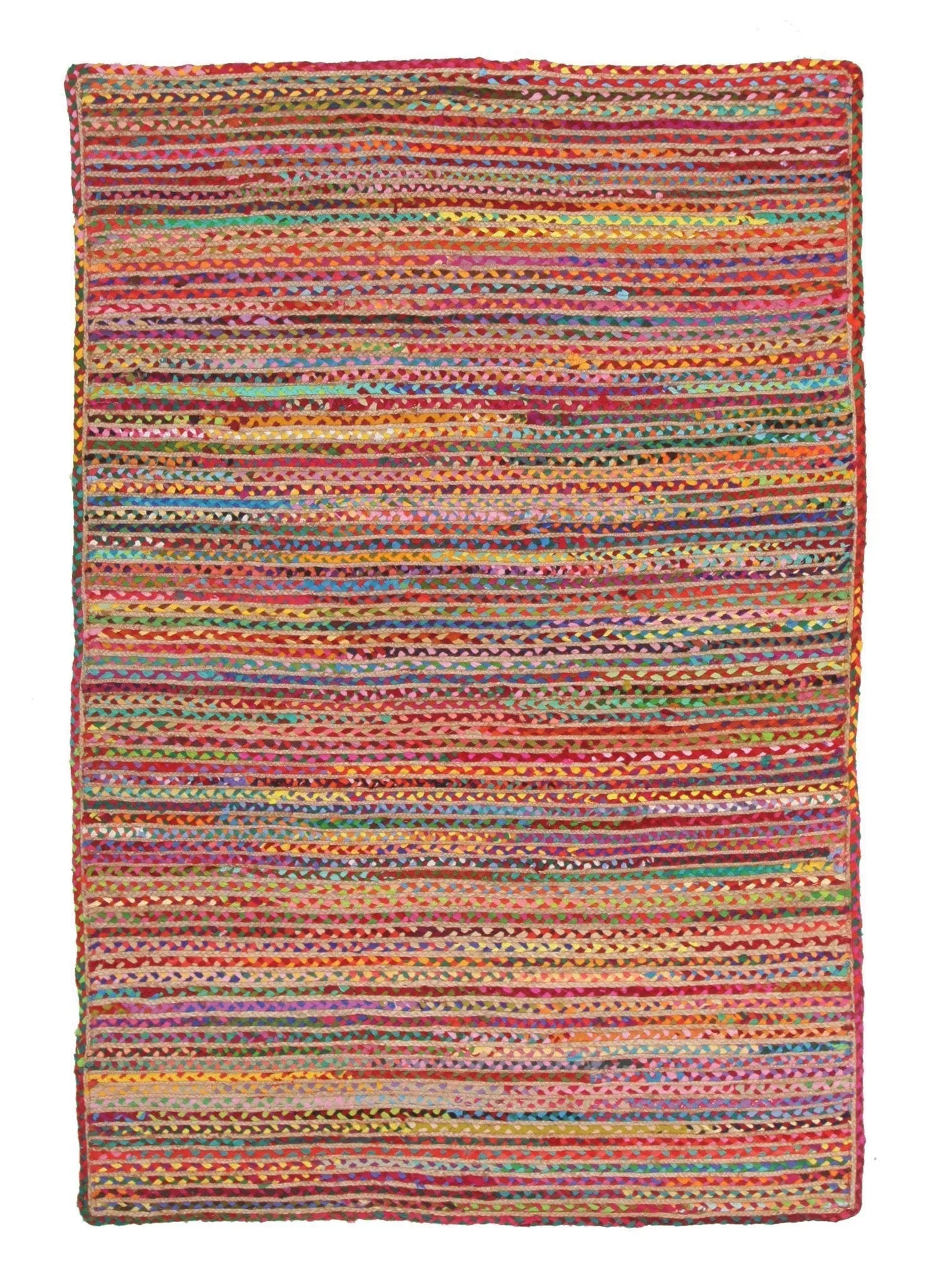 Atrium Expo Jute and Cotton Rug Multi