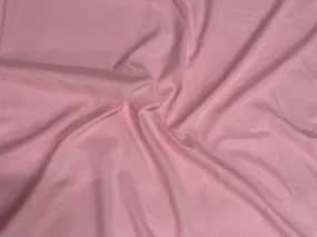 Baby Pink Plain Dyed Poly Crepe Fabric (Per Meter - Rs 44 )