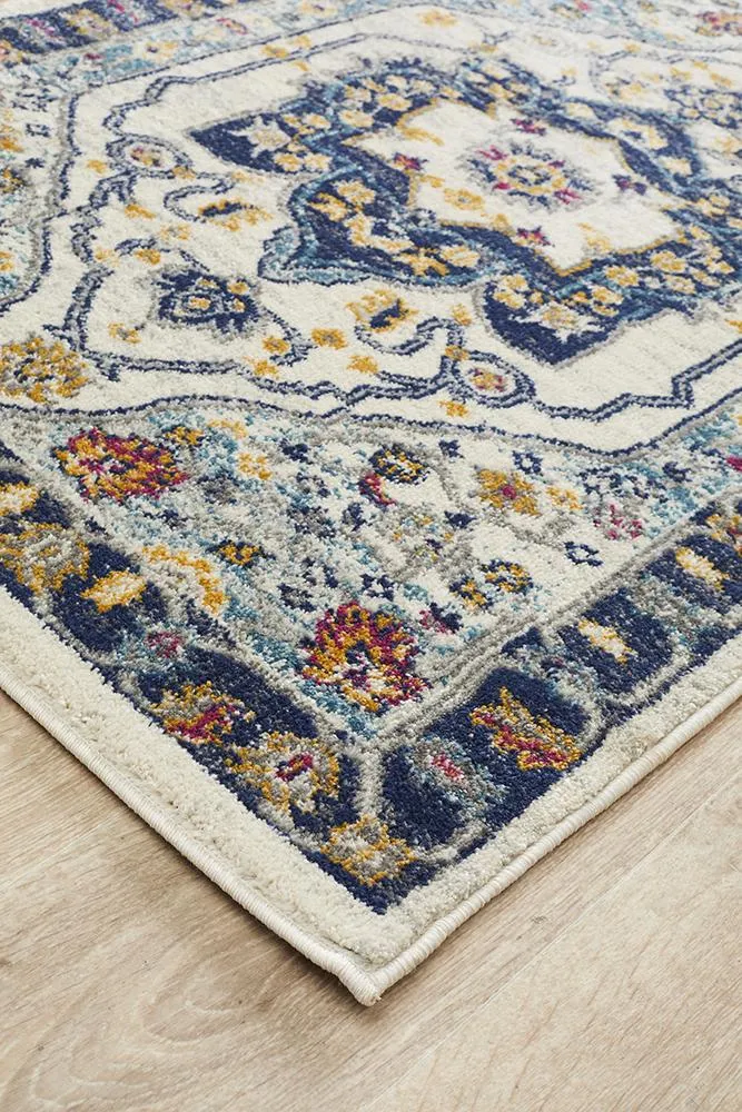 Babylon 201 Blue Runner Rug