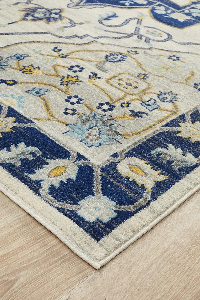 Babylon 201 Rug (Navy) by Rug Culture