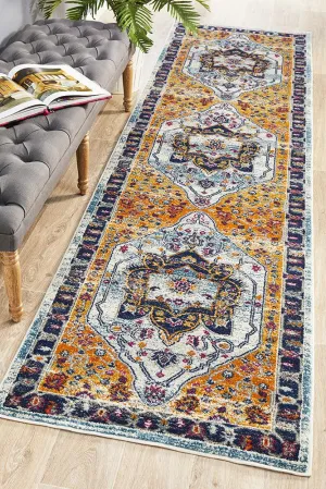 Babylon 201 Runner Rug (Rust) by Rug Culture