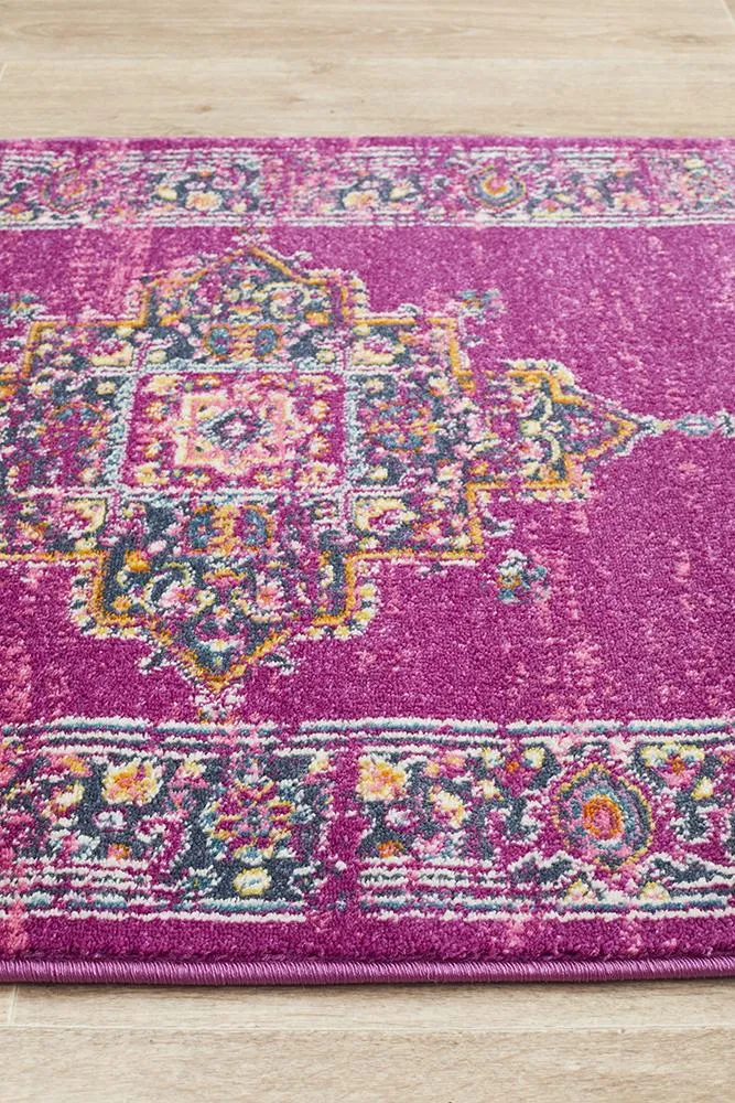 Babylon 211 Fuchsia  Runner Rug