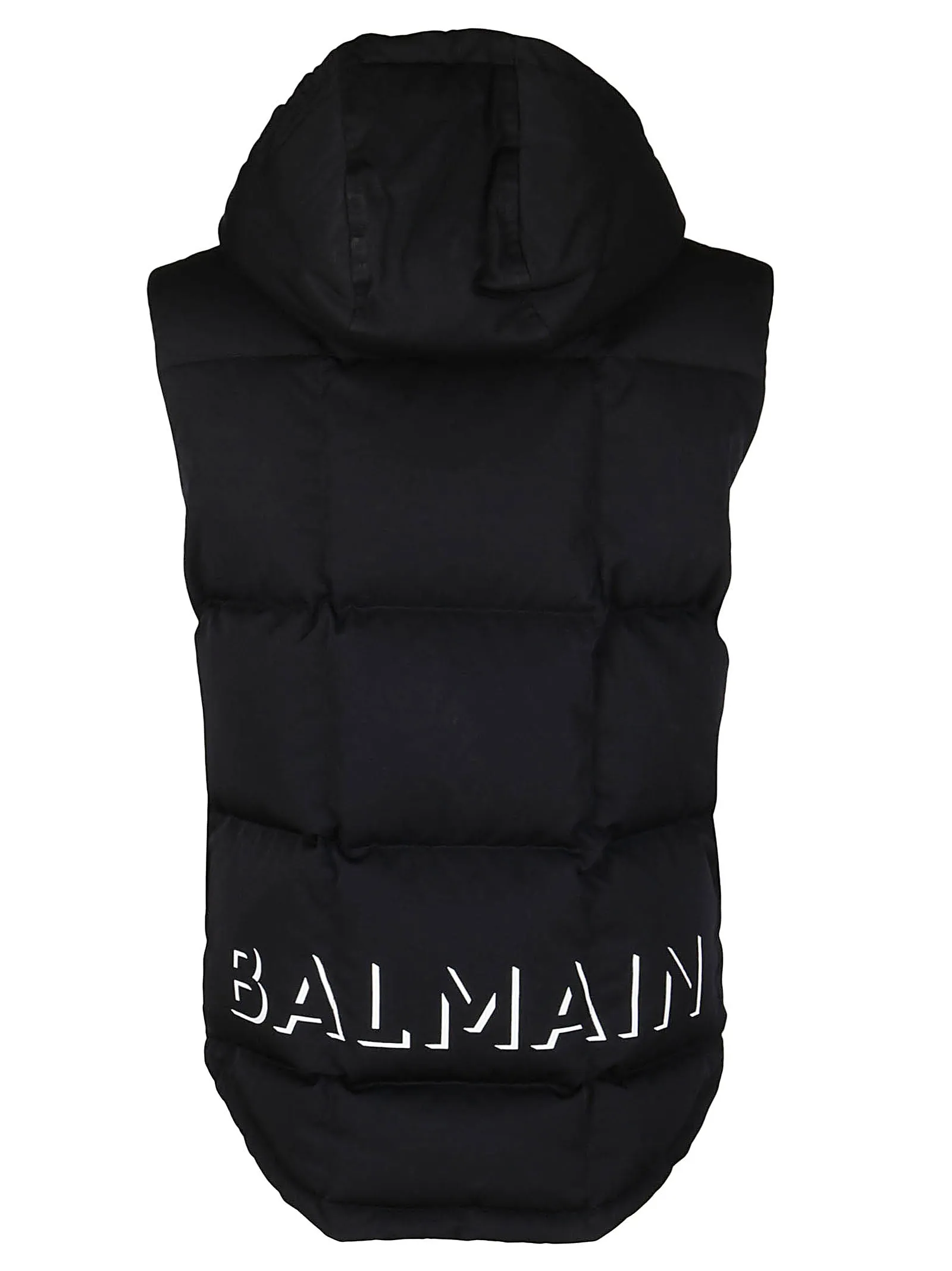 Balmain Hooded Padded Gilet