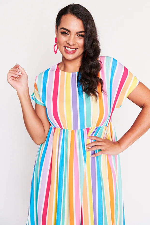 Bam LPD Candy Stripe Dress