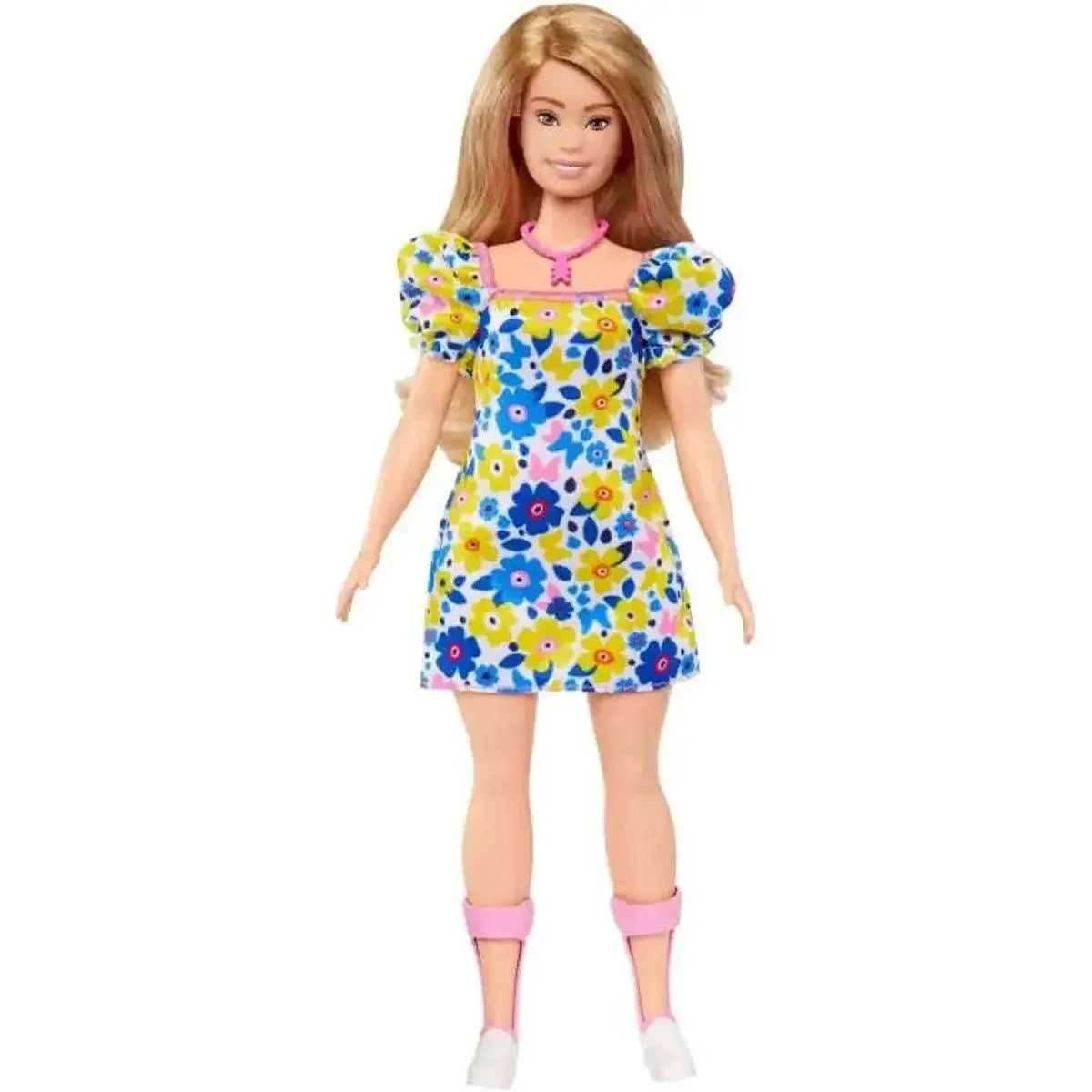 Barbie Fashionista Doll #208 with Floral Babydoll Dress