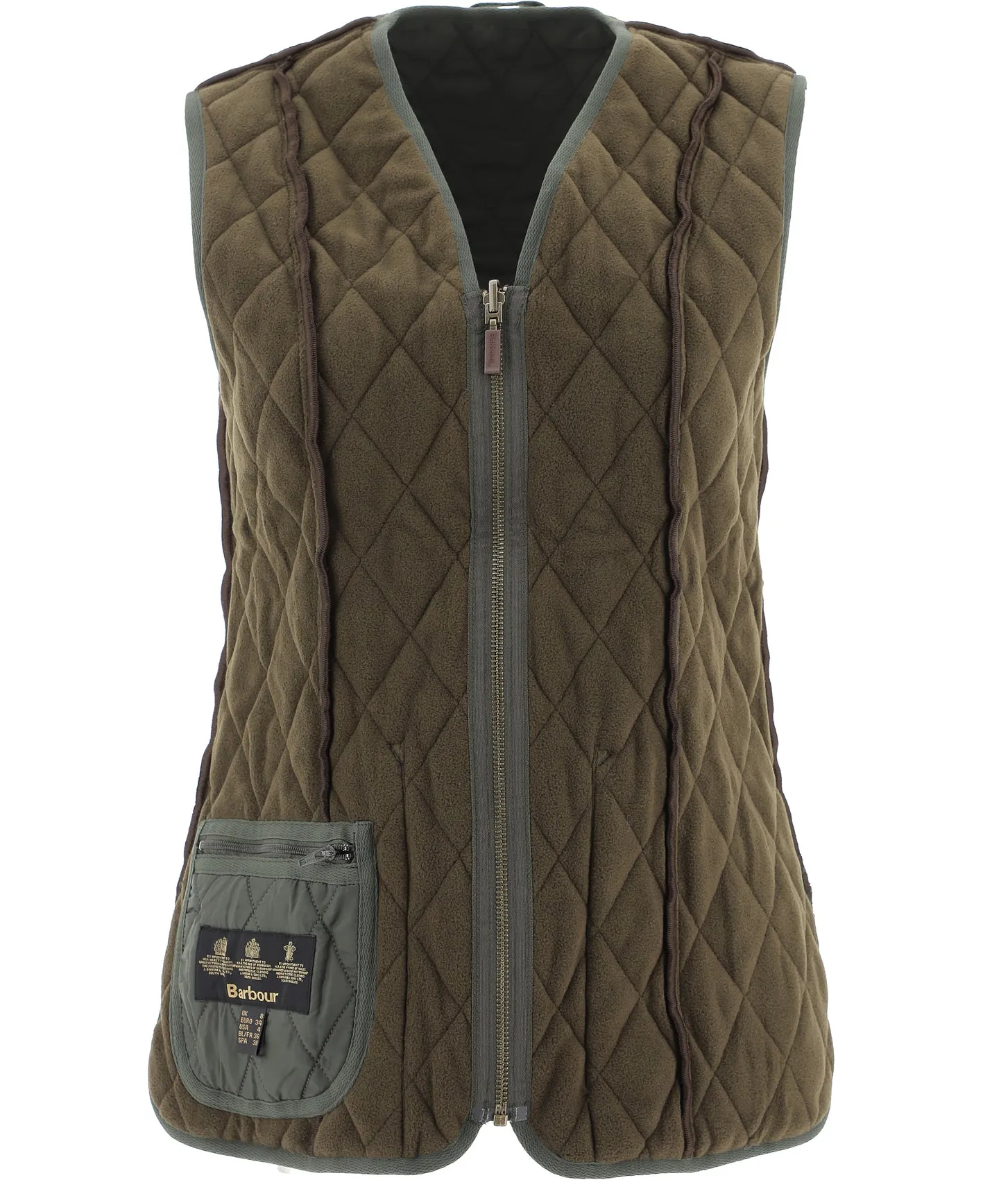 Barbour Logo Embroidered Reversible Gilet