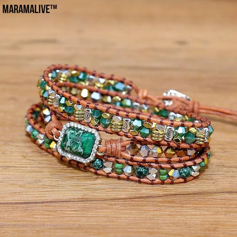 Bohemian Rhapsody Bracelet : Vintage Weave Multi-layer Bohemian Bracelet