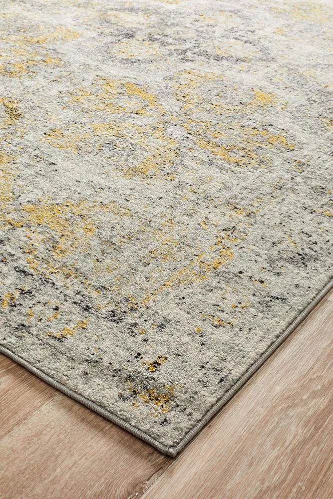 Boho Vintage Lexi Silver Rug