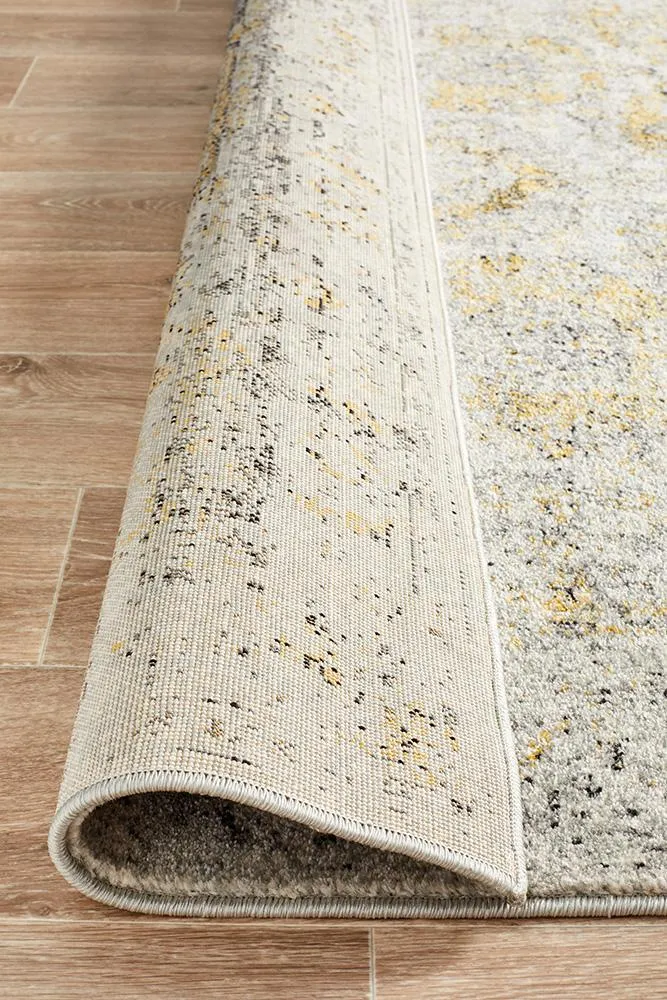 Boho Vintage Lexi Silver Rug