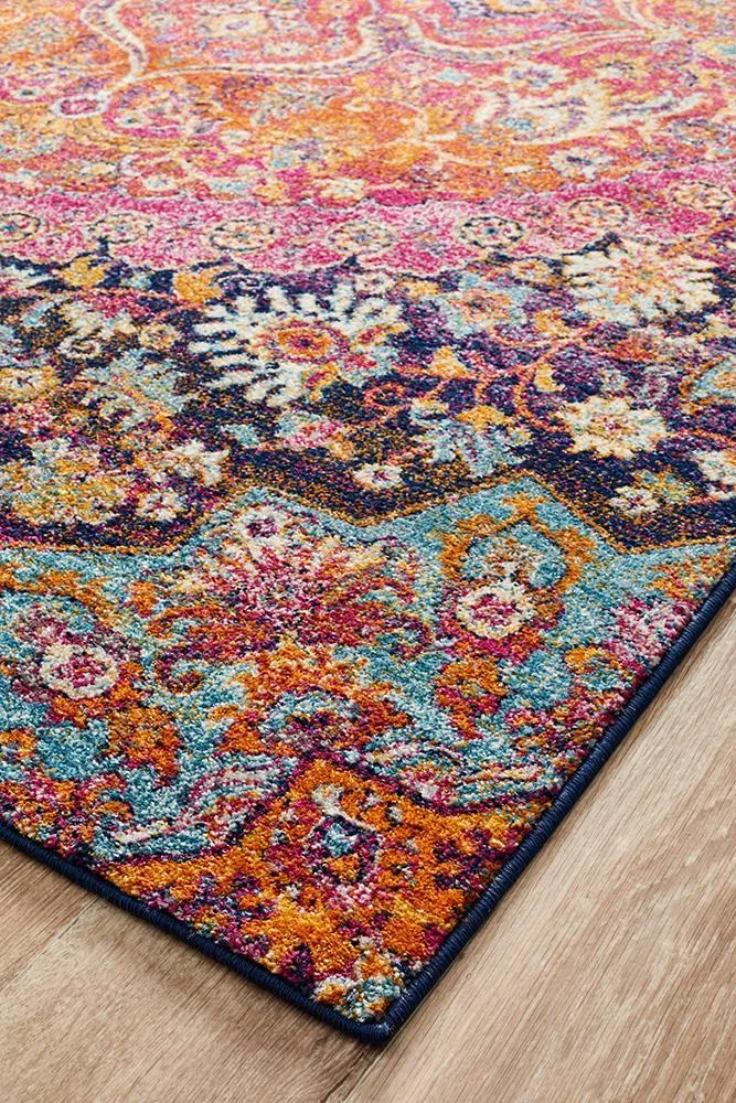 Boho Vintage Natalie Multi Coloured Runner