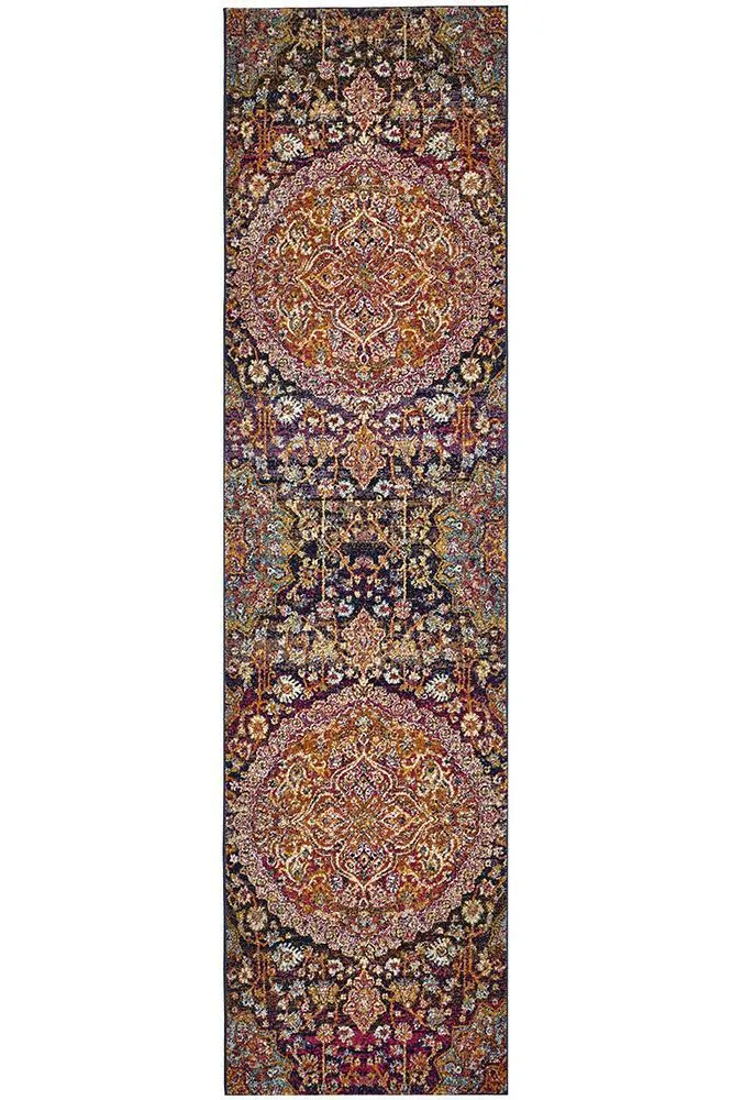 Boho Vintage Natalie Multi Coloured Runner