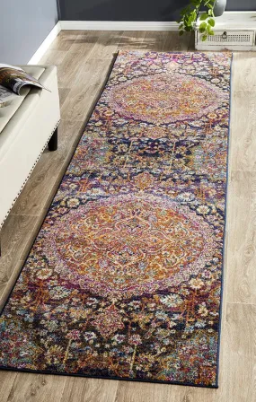 Boho Vintage Natalie Multi Coloured Runner