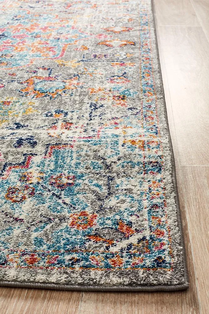 Boho Vintage Sophia Multi Coloured Rug