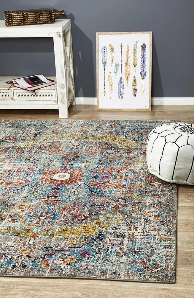 Boho Vintage Sophia Multi Coloured Rug