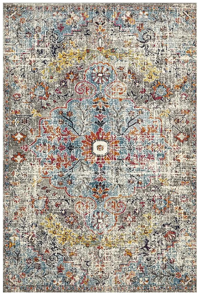 Boho Vintage Sophia Multi Coloured Rug