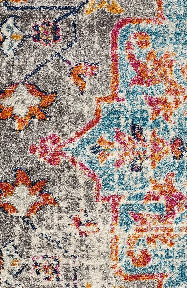 Boho Vintage Sophia Multi Coloured Rug