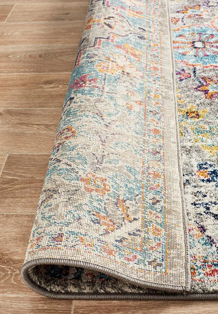 Boho Vintage Sophia Multi Coloured Rug