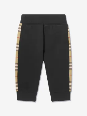 Burberry Baby Boys Mini Nolen Joggers in Black