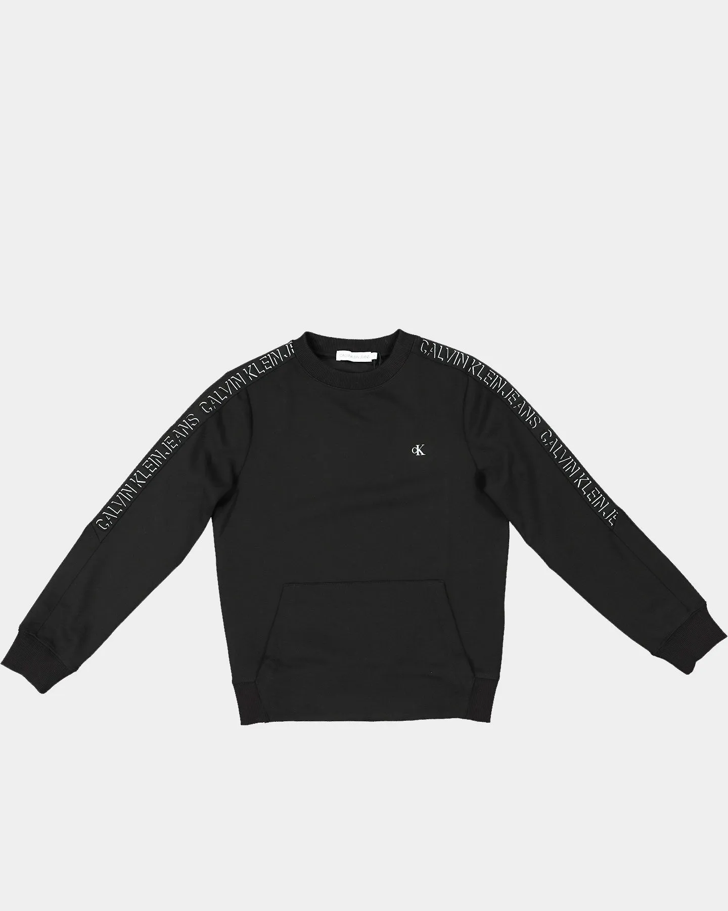 Calvin Klein Kids' Shadow Logo Tape Sweatshirt Black