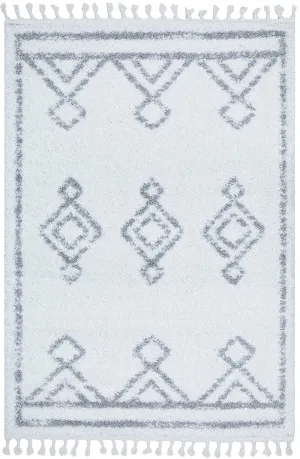 Casablanca Temara White Rug