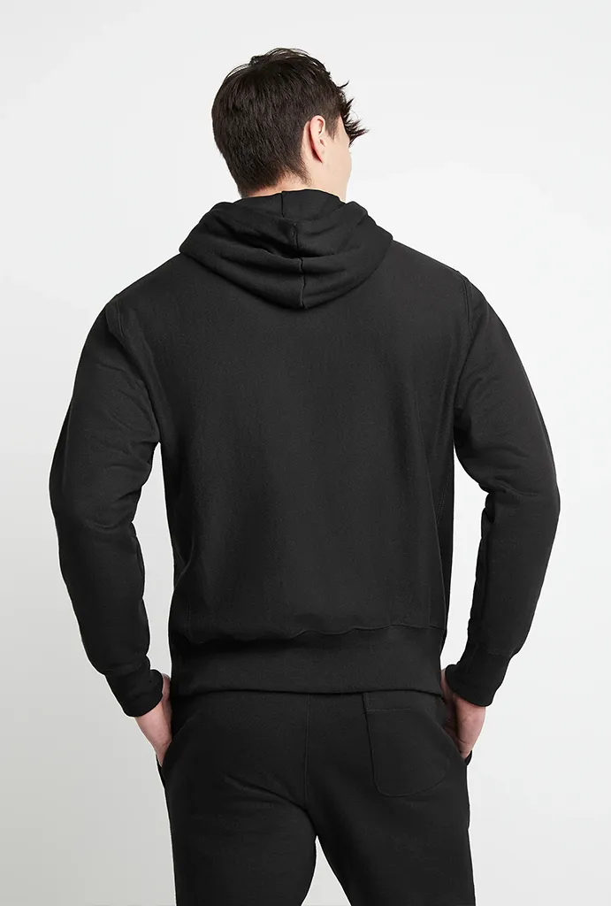 Champion Reverse Weave Hoodie, Spiral Stitchline Script