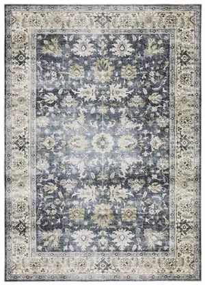 Charleston CHA08 Charcoal/Gold Rug