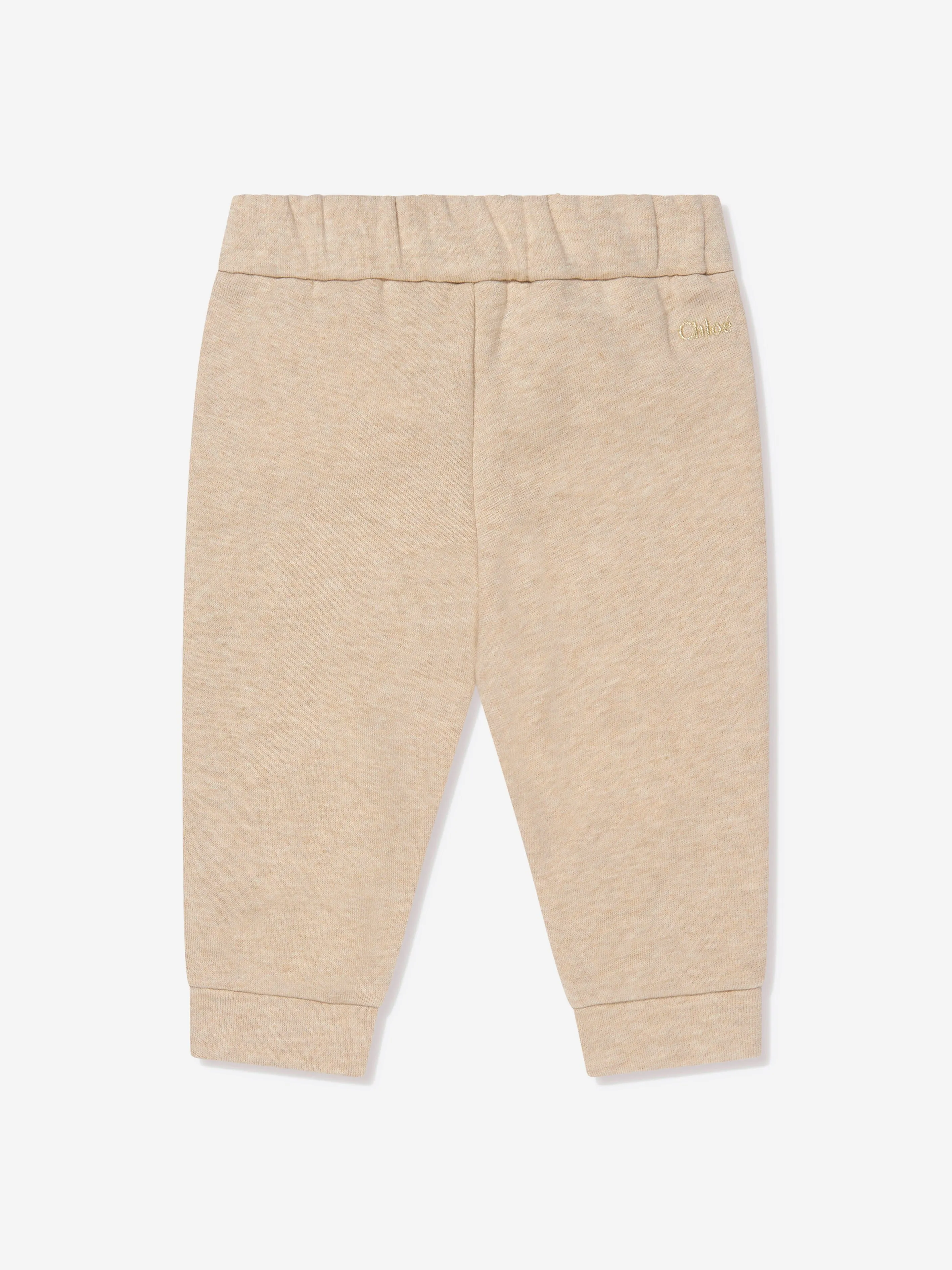 Chloé Baby Girls Organic Cotton Joggers