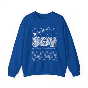 Christmas Joy Merry Finer Sweatshirt