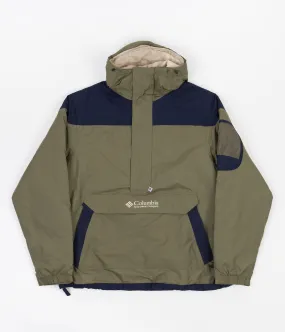 Columbia Challenger Pullover Jacket - Stone Green / Collegiate Navy