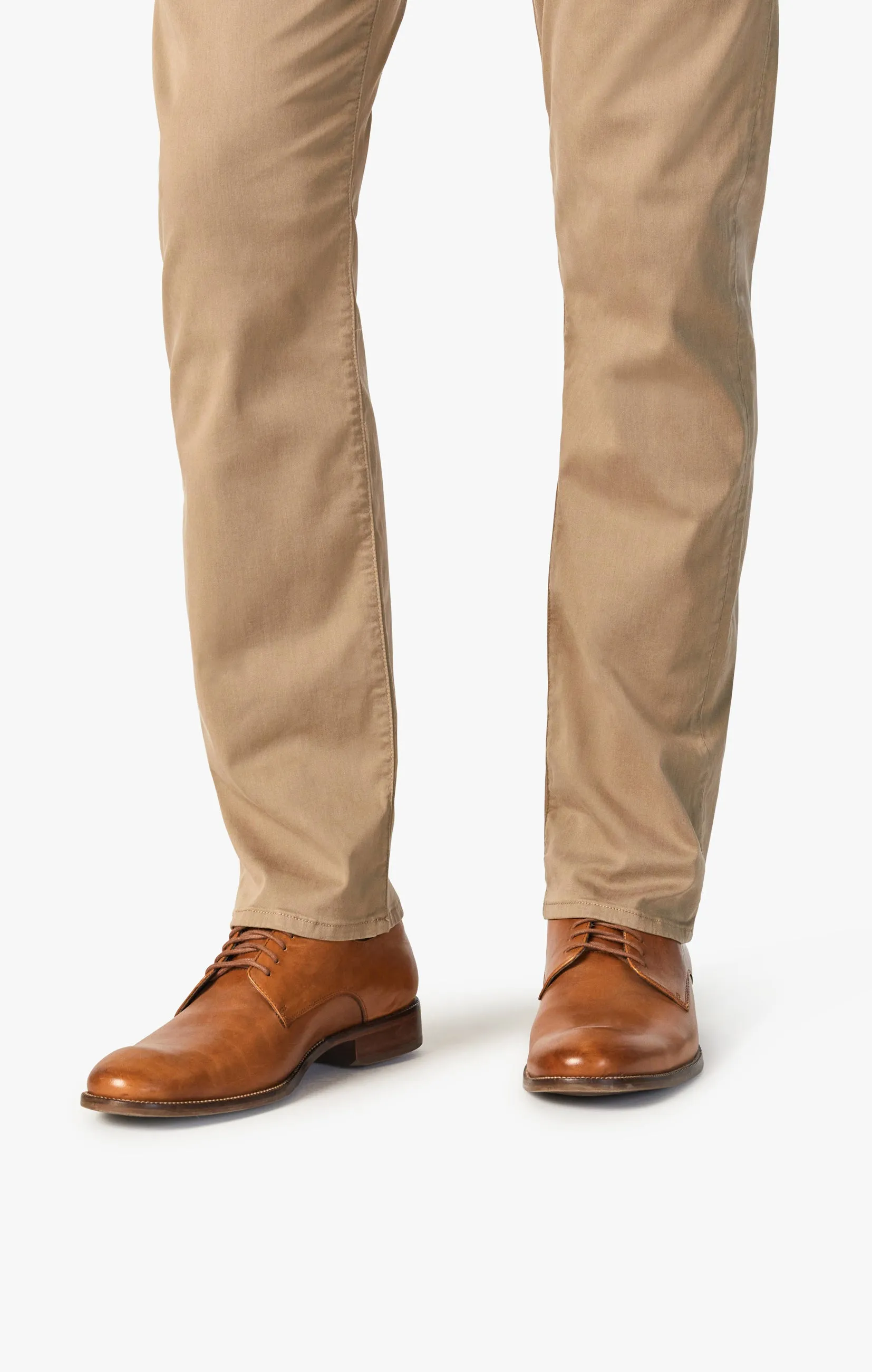 Courage Straight Leg Pants In Roasted Cashew Twill