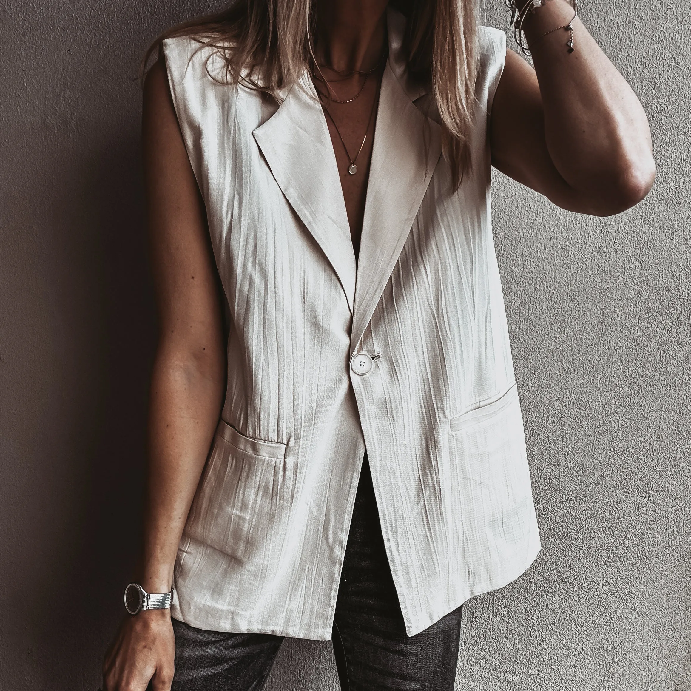 CREAM gilet blazer *SALE*