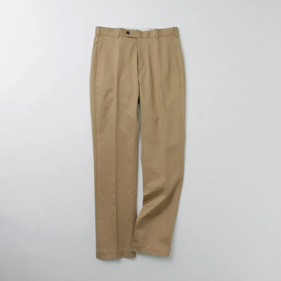 D.C.WHITE / High-density Chino Stretch Slim Tapered Pants